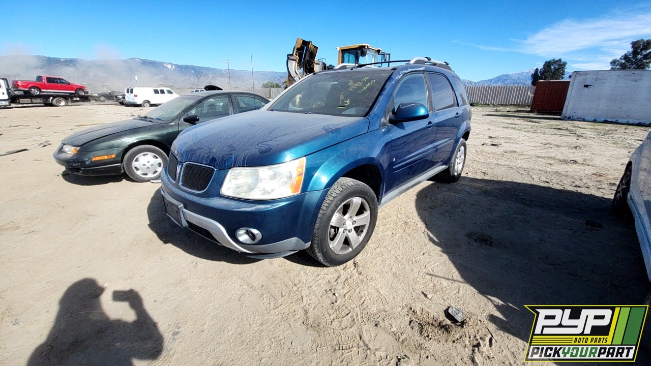 2006 PONTIAC TORRENT partes disponibles