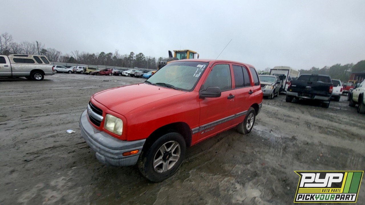 2001 CHEVROLET TRACKER available for parts