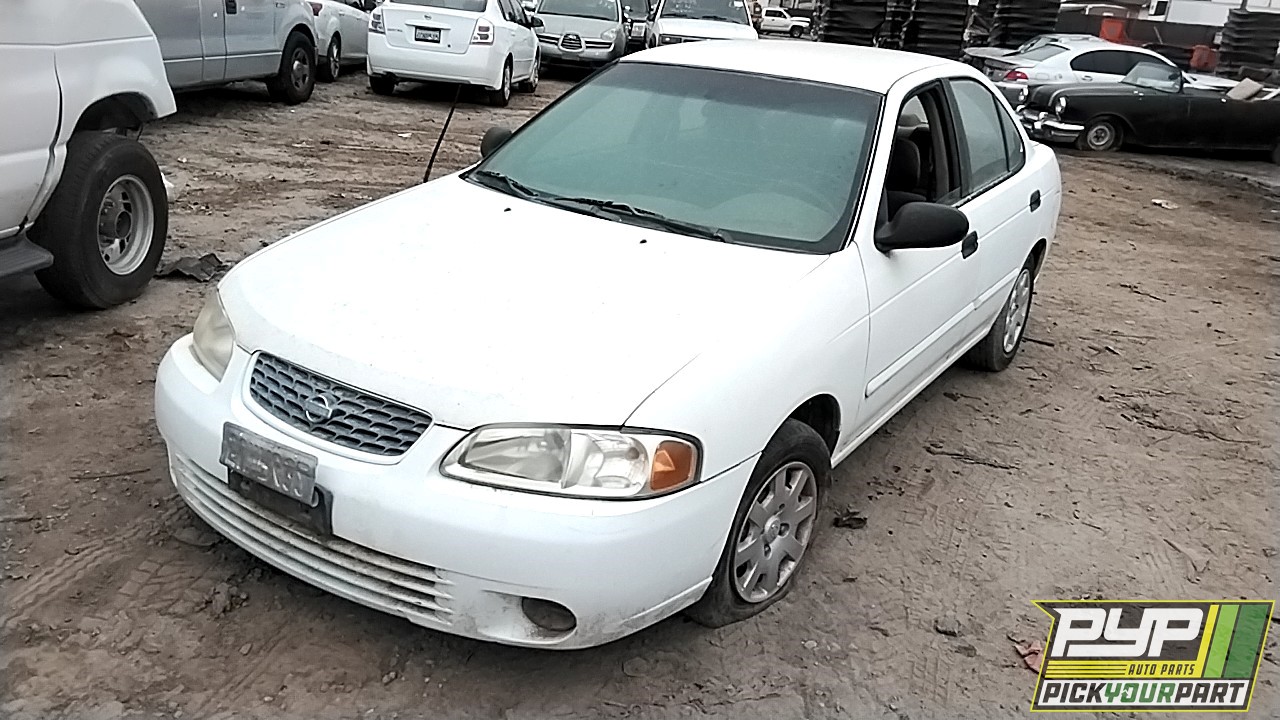 2002 NISSAN SENTRA partes disponibles