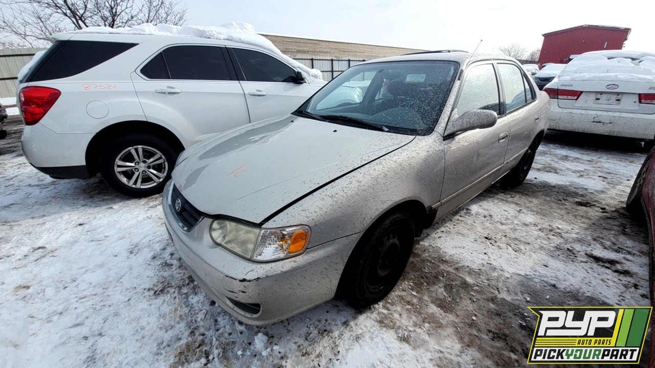 2002 TOYOTA COROLLA partes disponibles
