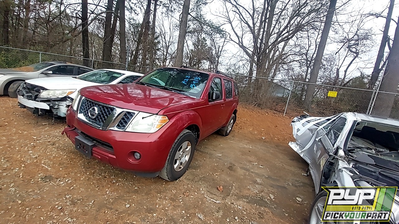2008 NISSAN PATHFINDER available for parts