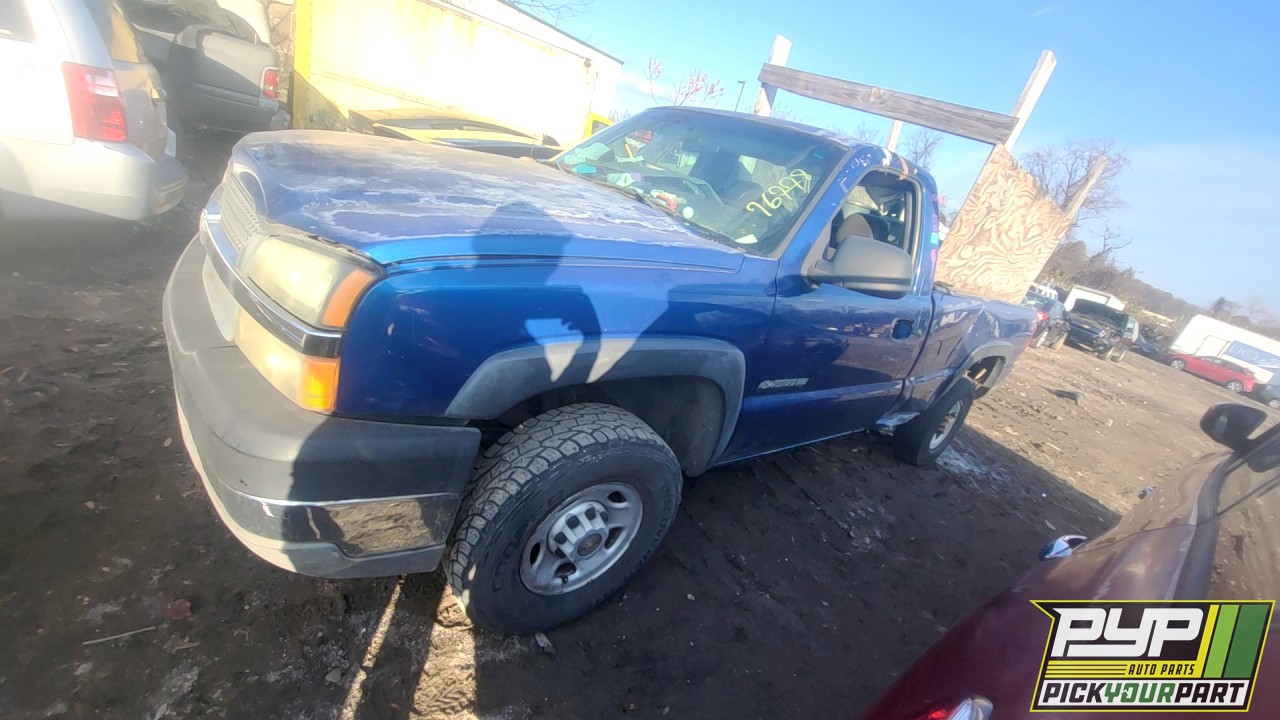 2003 CHEVROLET SILVERADO 2500 HD partes disponibles