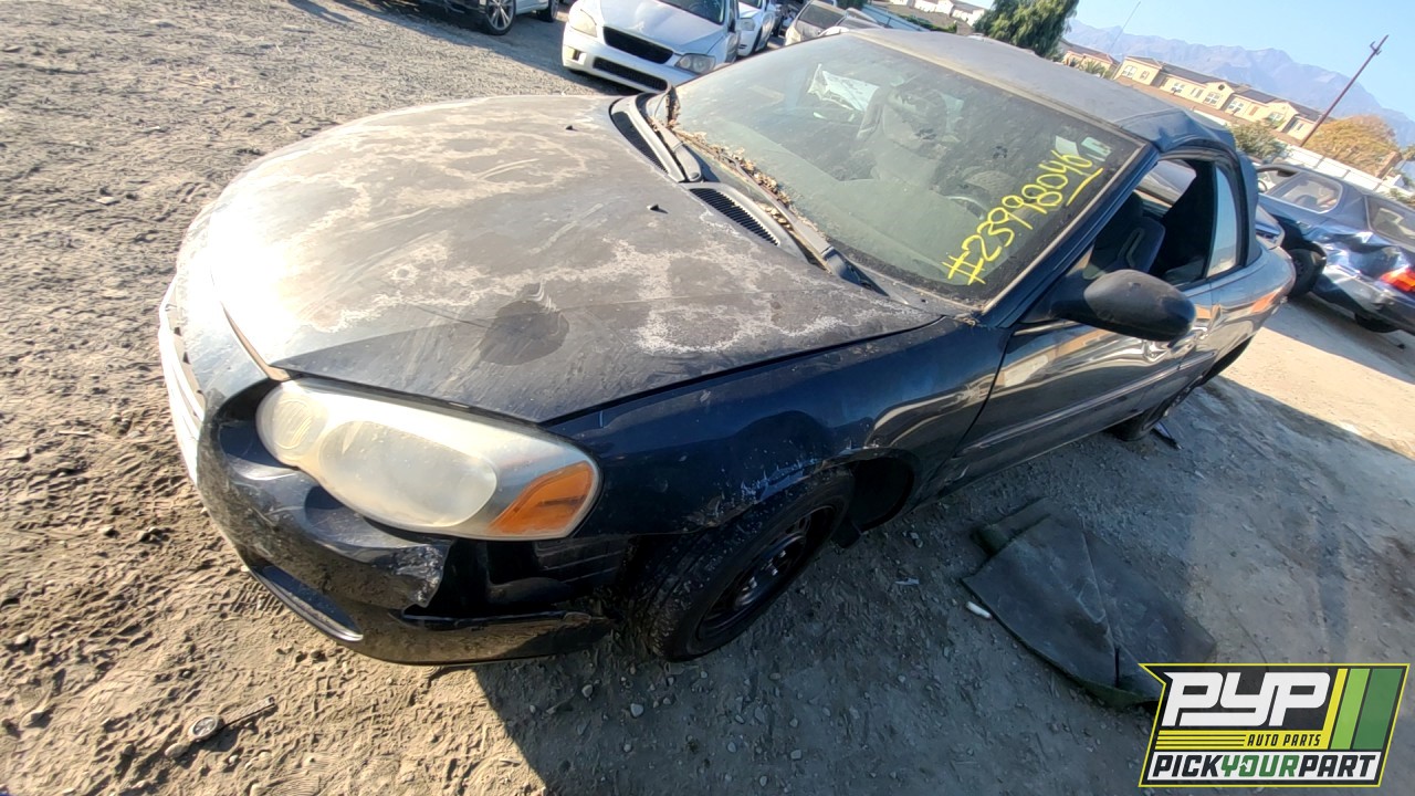 2005 CHRYSLER SEBRING partes disponibles