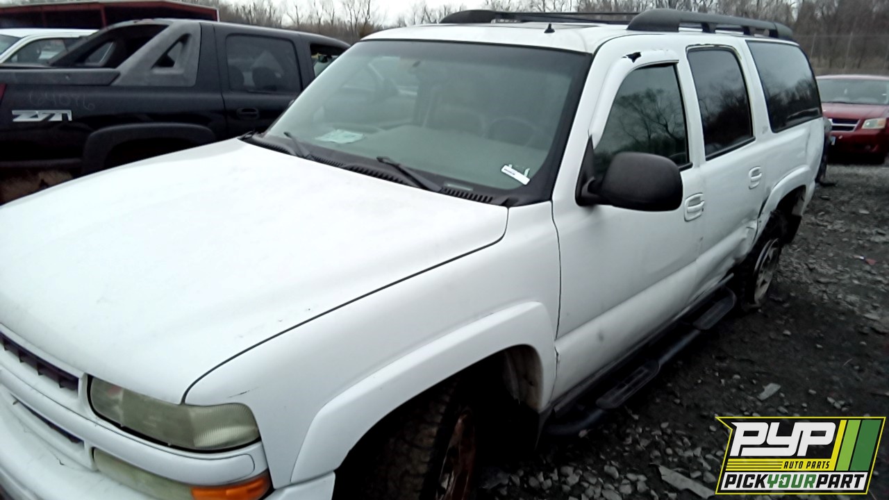 2002 CHEVROLET SUBURBAN 1500 partes disponibles