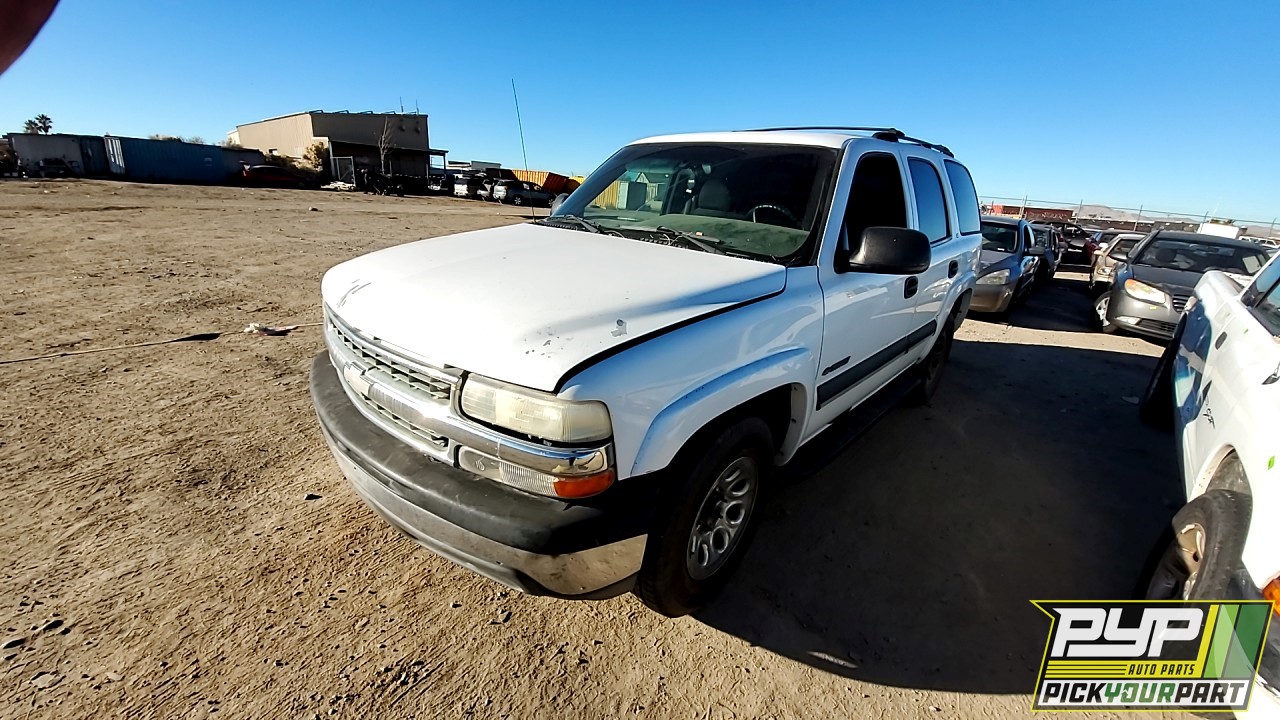 2002 CHEVROLET TAHOE partes disponibles