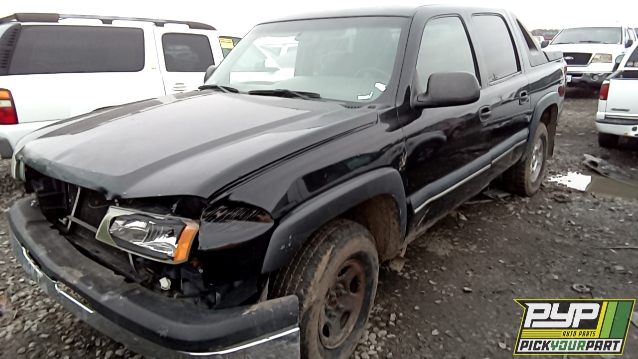 2003 CHEVROLET AVALANCHE 1500 partes disponibles