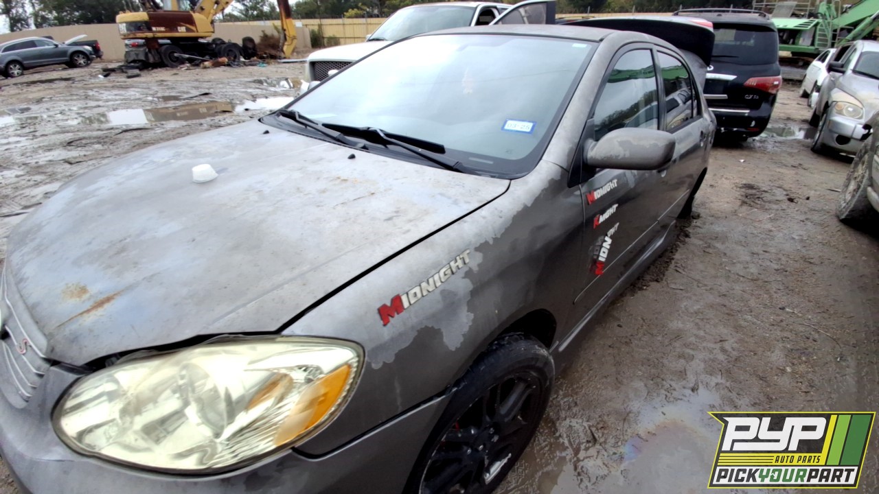 2004 TOYOTA COROLLA available for parts