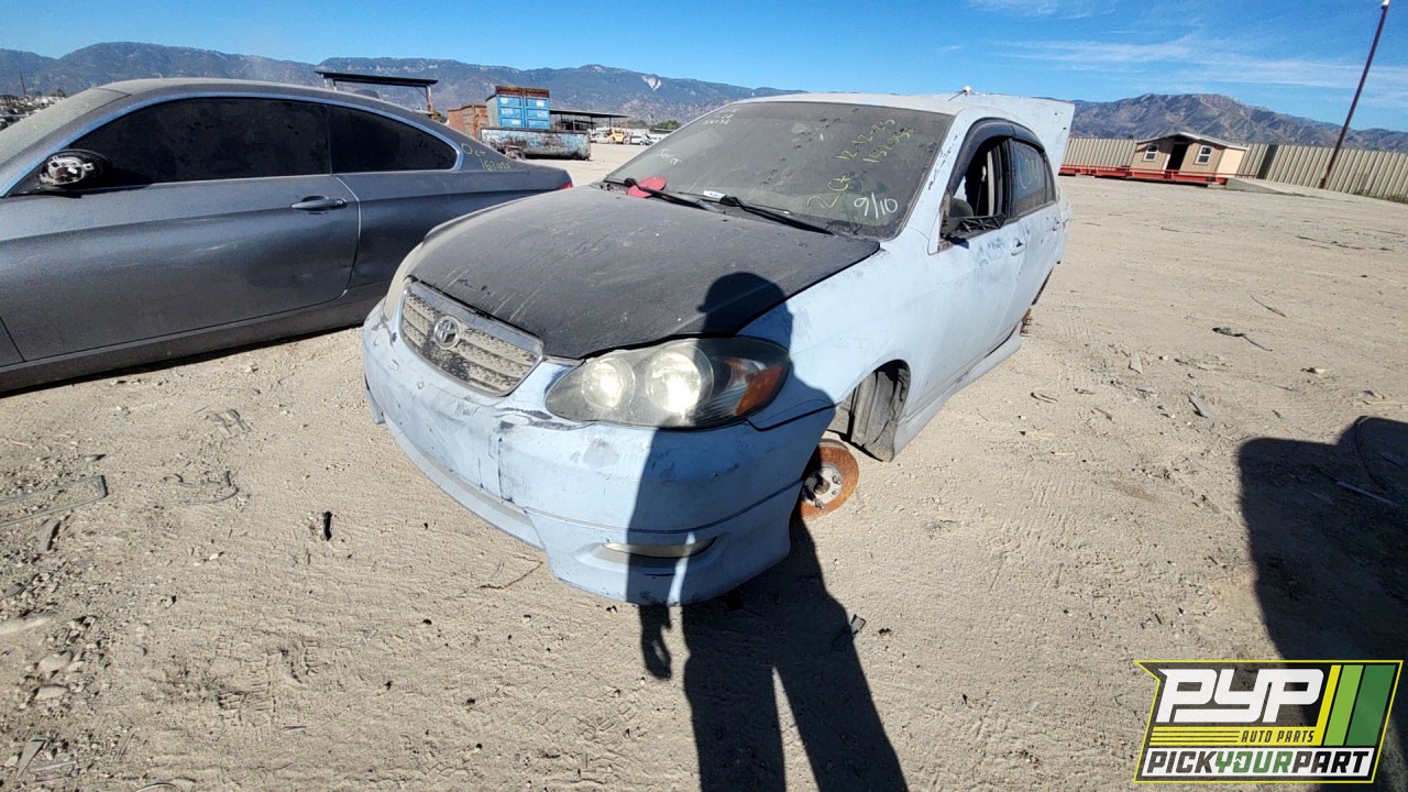 2007 TOYOTA COROLLA available for parts