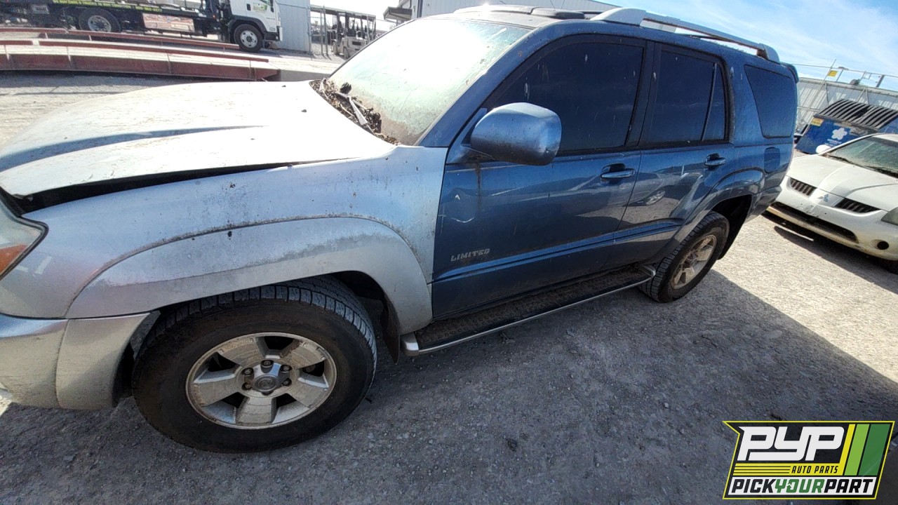 2003 TOYOTA 4RUNNER partes disponibles