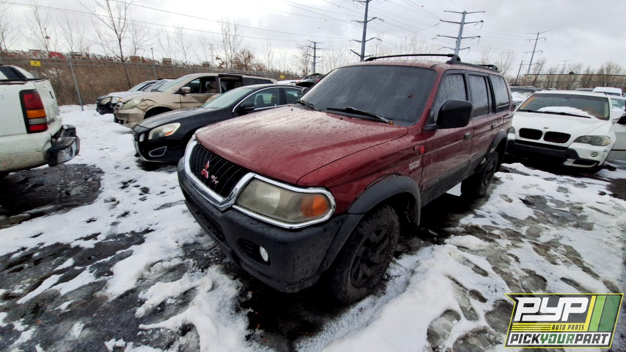 2000 MITSUBISHI MONTERO SPORT partes disponibles