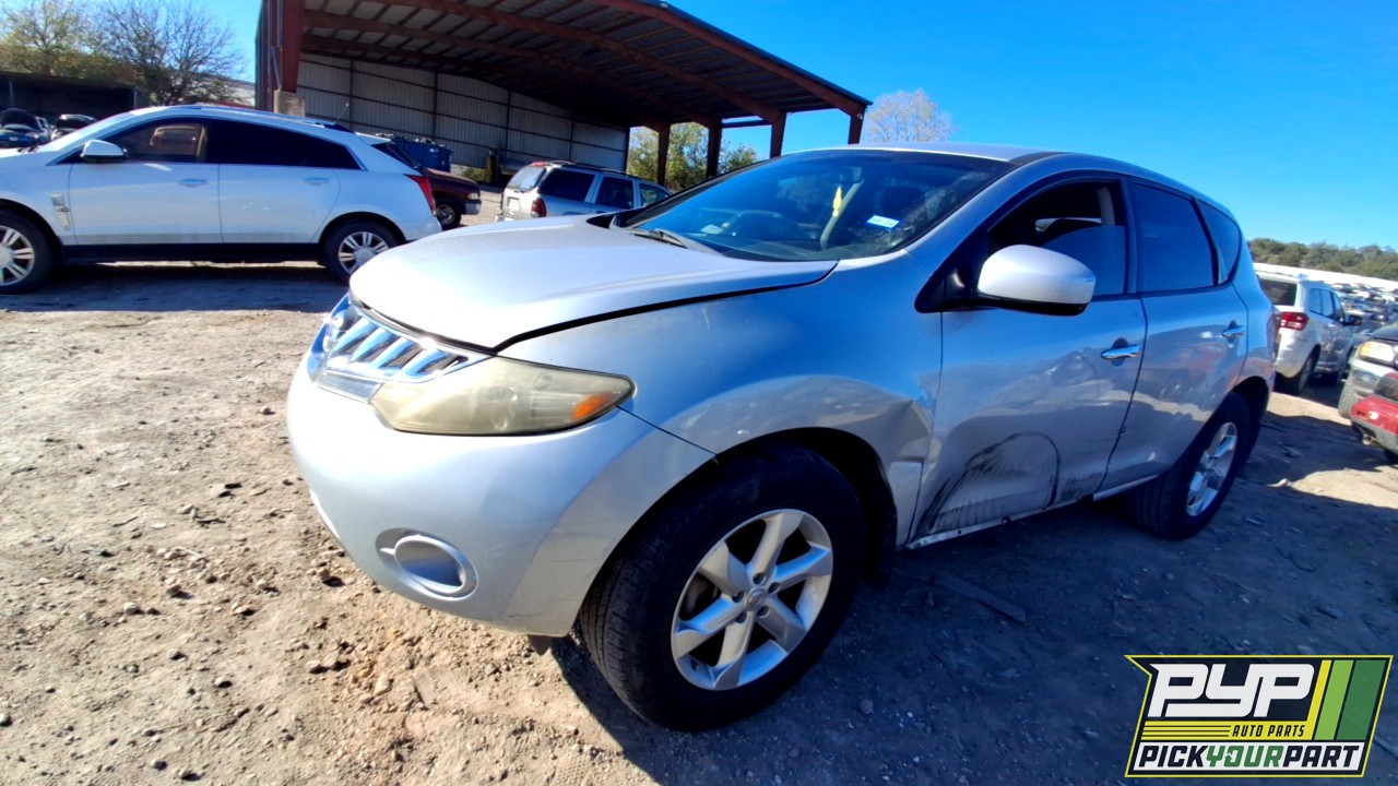 2009 NISSAN MURANO partes disponibles