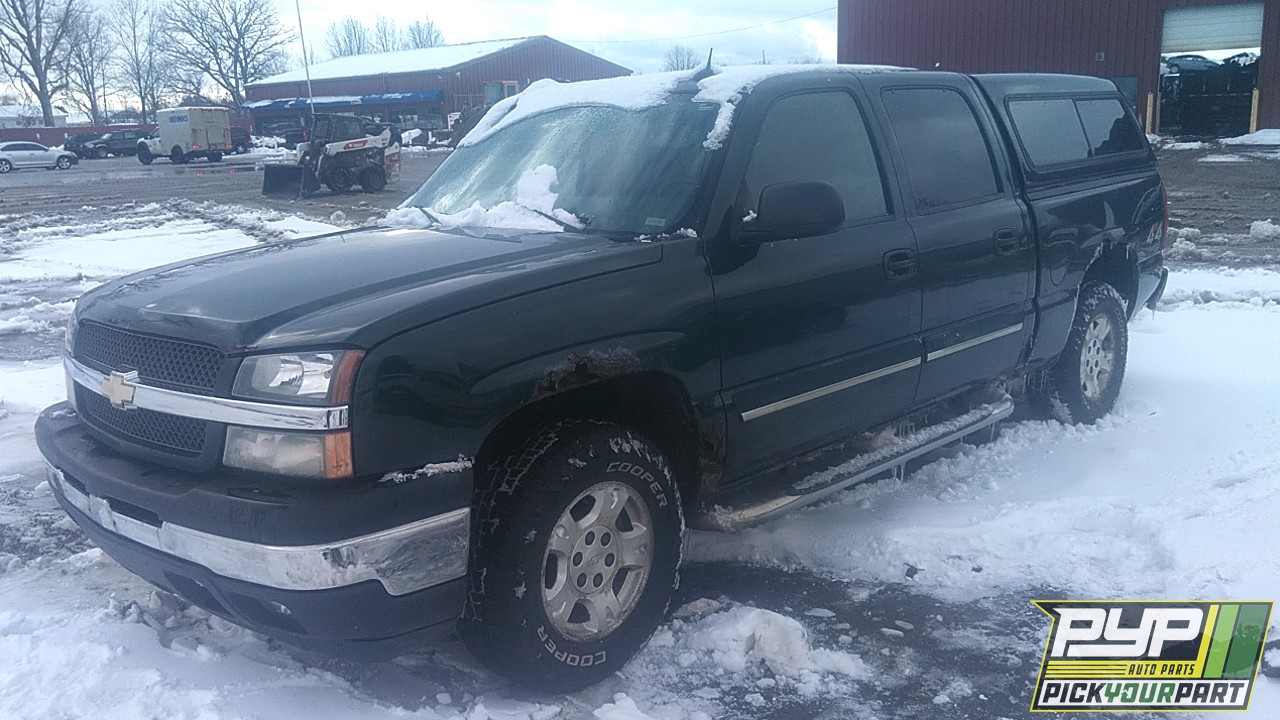 2005 CHEVROLET SILVERADO 1500 partes disponibles