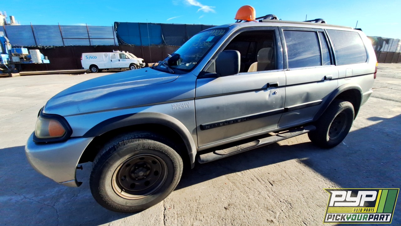2000 MITSUBISHI MONTERO SPORT available for parts