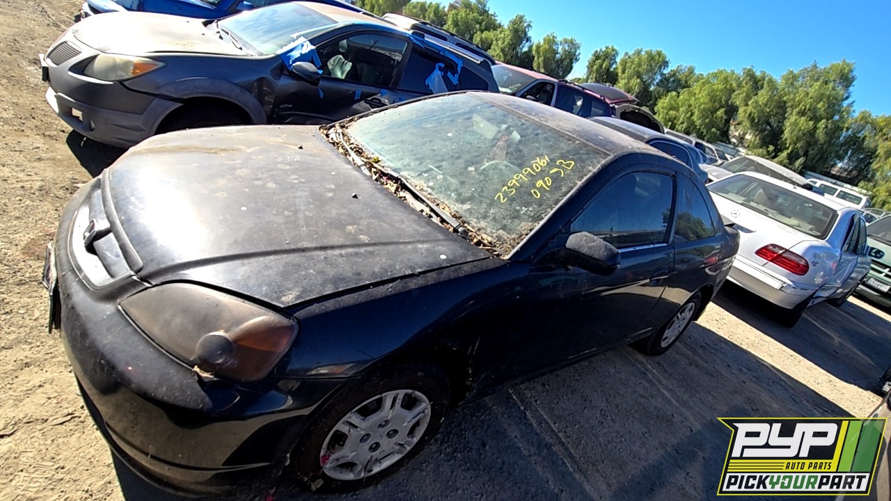 2002 HONDA CIVIC partes disponibles