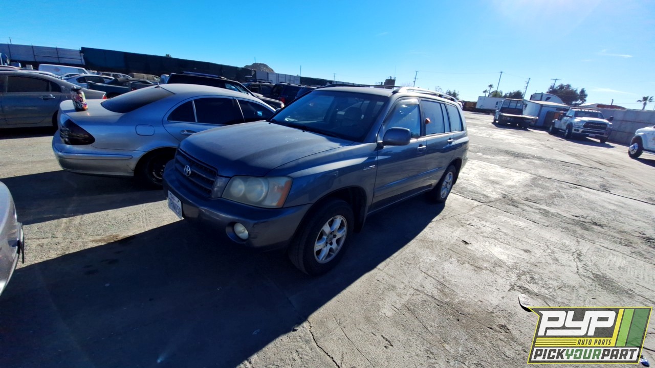 2003 TOYOTA HIGHLANDER partes disponibles