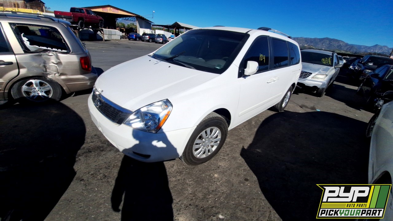 2011 KIA SEDONA partes disponibles