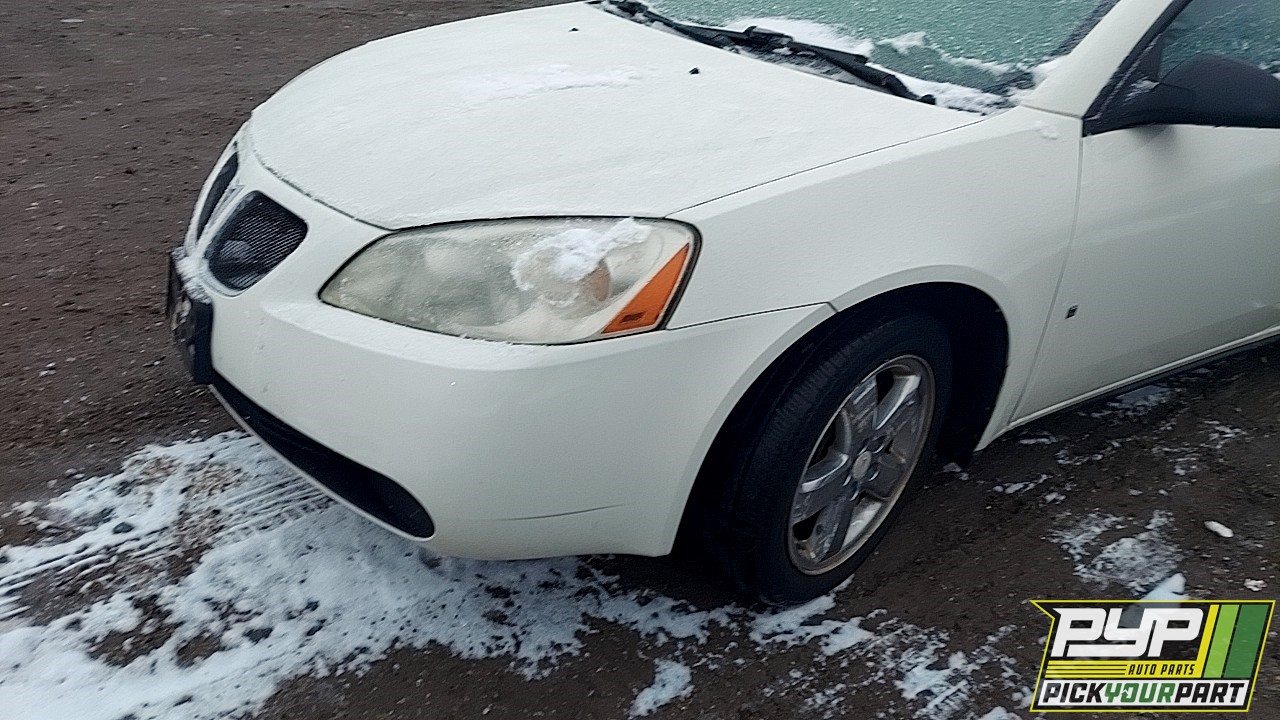 2007 PONTIAC G6 available for parts