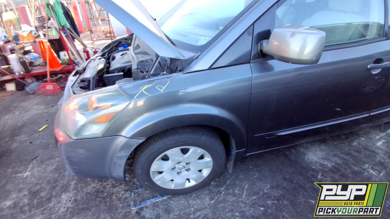 2004 NISSAN QUEST partes disponibles