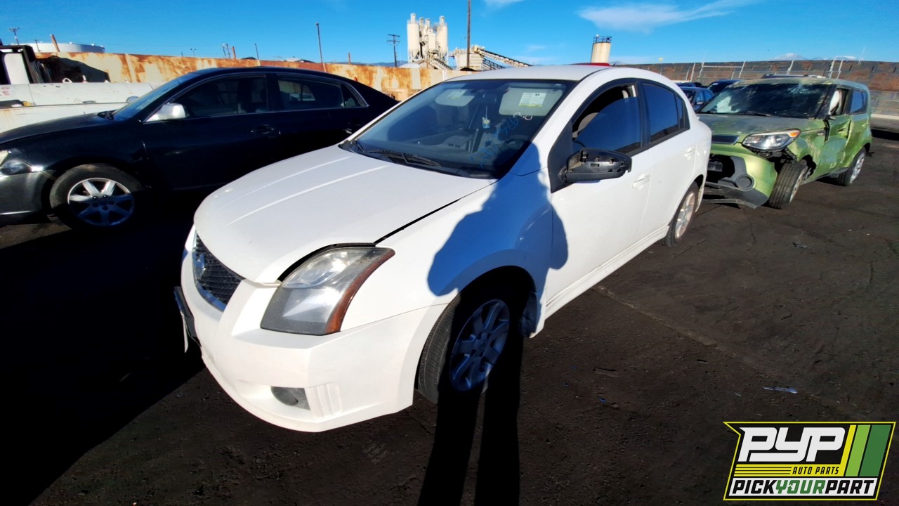 2012 NISSAN SENTRA partes disponibles