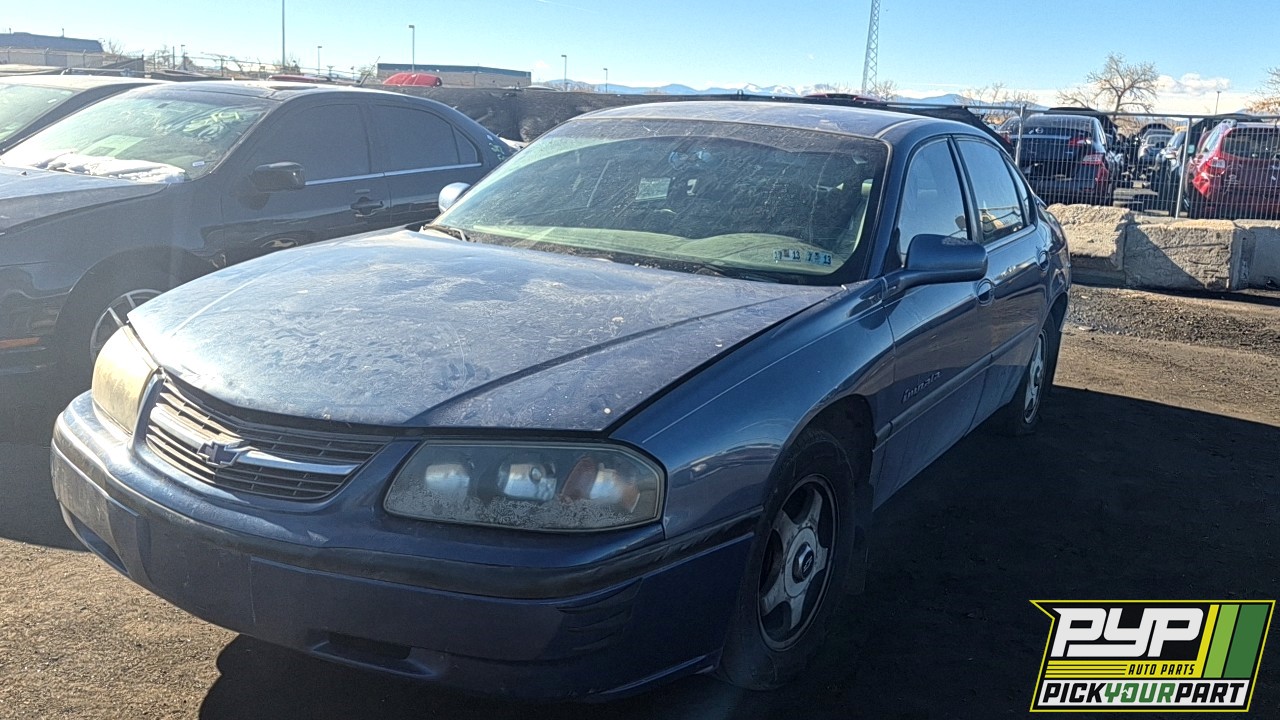 2000 CHEVROLET IMPALA partes disponibles