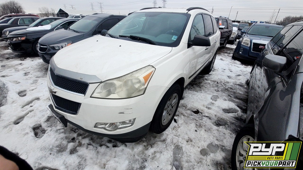 2011 CHEVROLET TRAVERSE partes disponibles