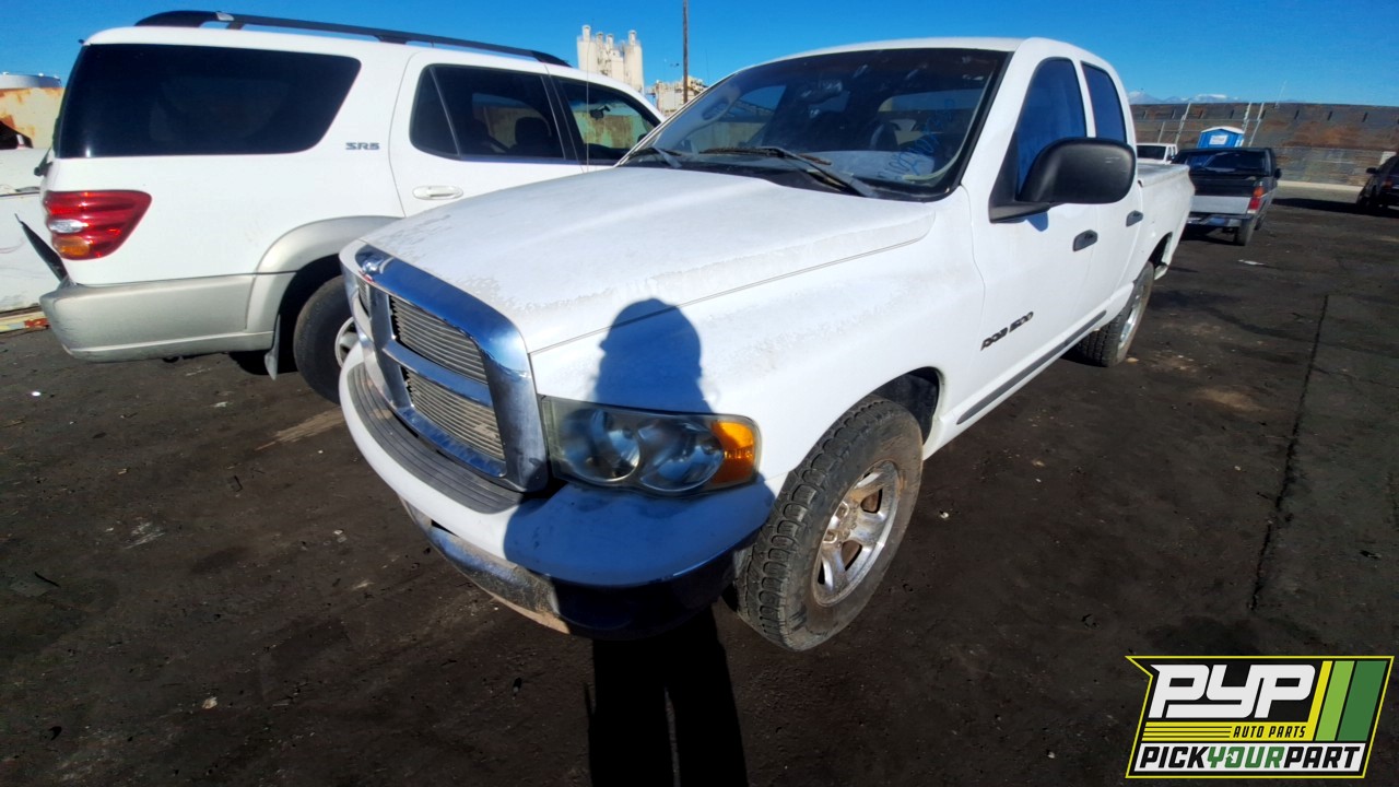 2002 DODGE RAM 1500 partes disponibles