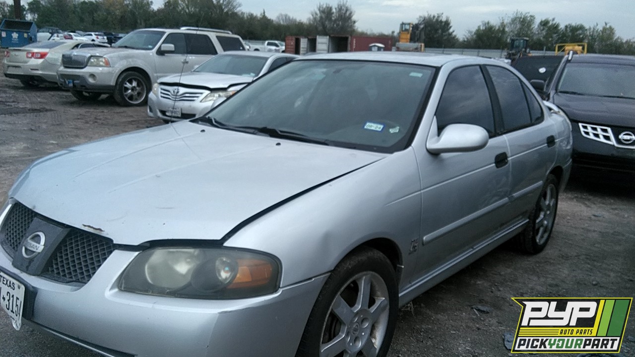 2005 NISSAN SENTRA partes disponibles