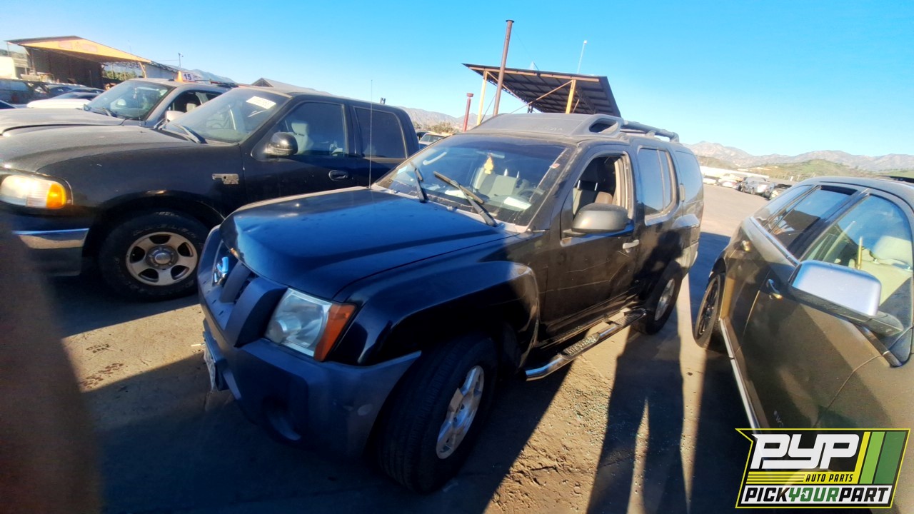2005 NISSAN XTERRA partes disponibles