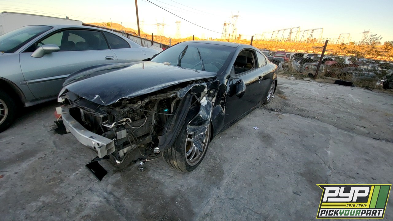 2008 INFINITI G37 partes disponibles
