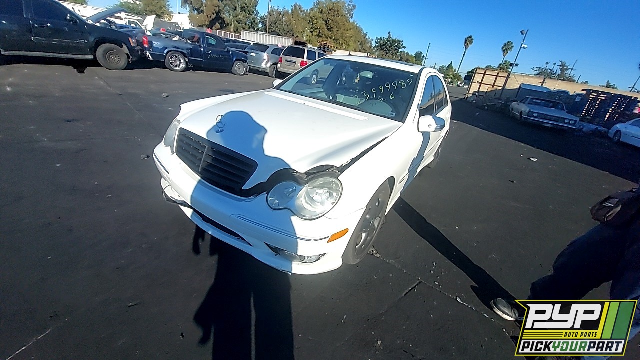 2006 MERCEDES-BENZ C230 available for parts