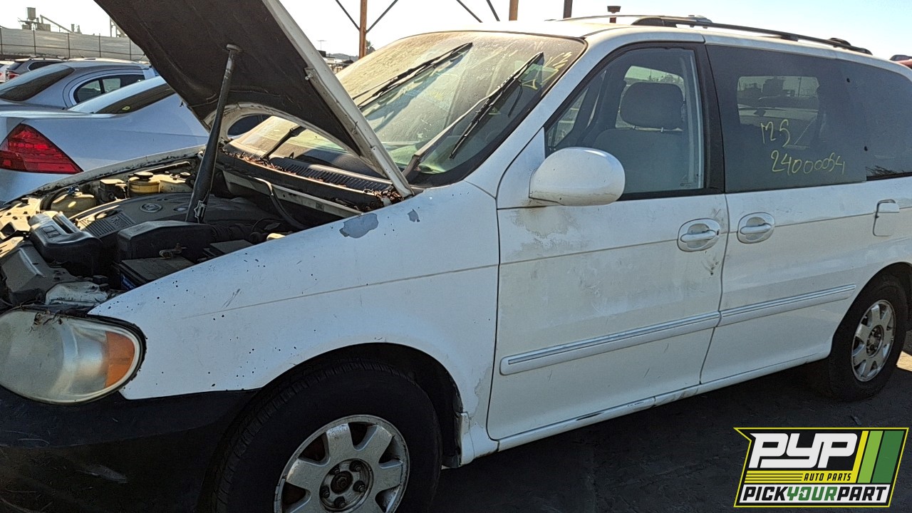 2003 KIA SEDONA partes disponibles