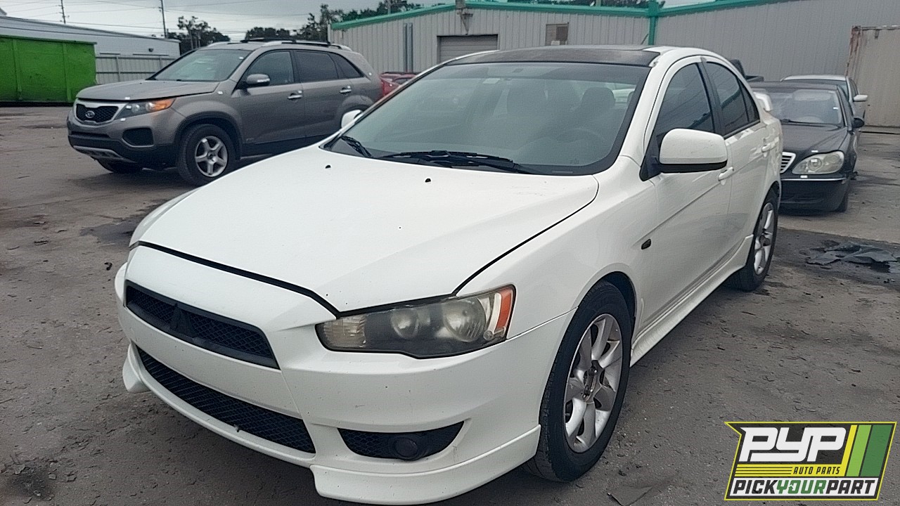 2009 MITSUBISHI LANCER partes disponibles
