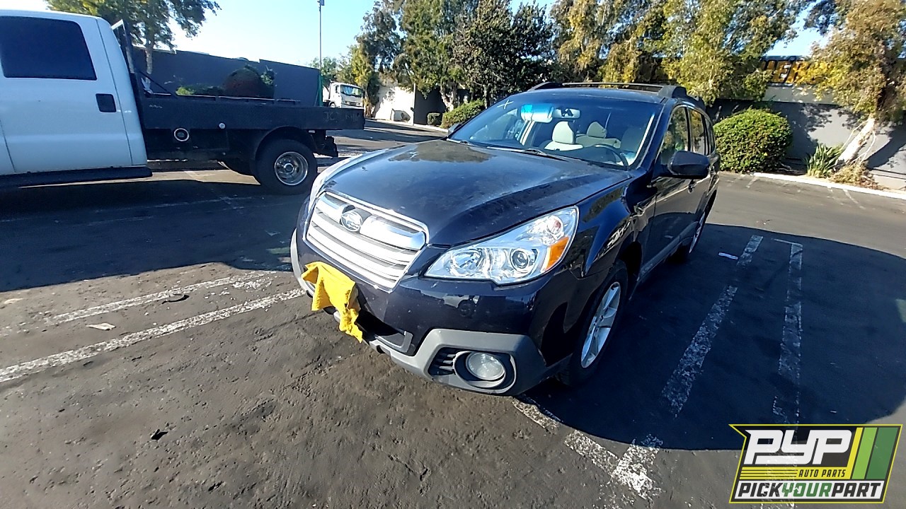 2013 SUBARU OUTBACK available for parts