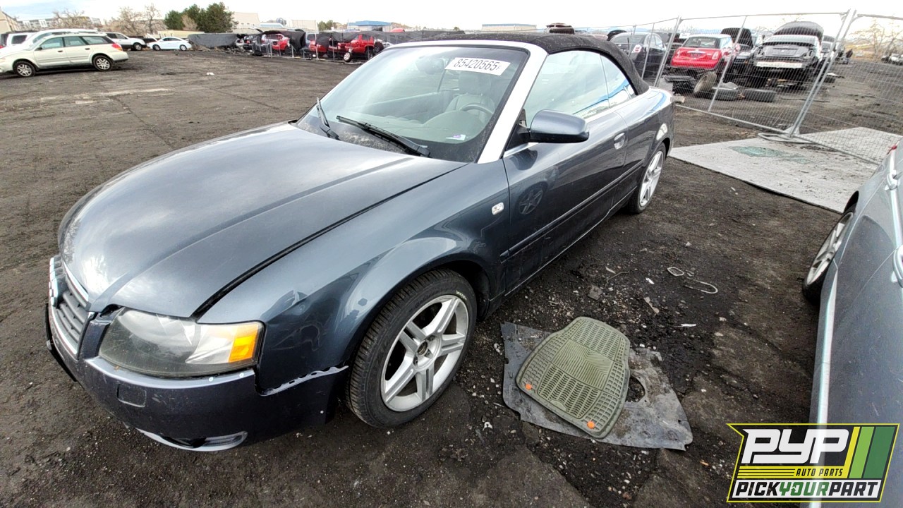2005 AUDI A4 QUATTRO available for parts