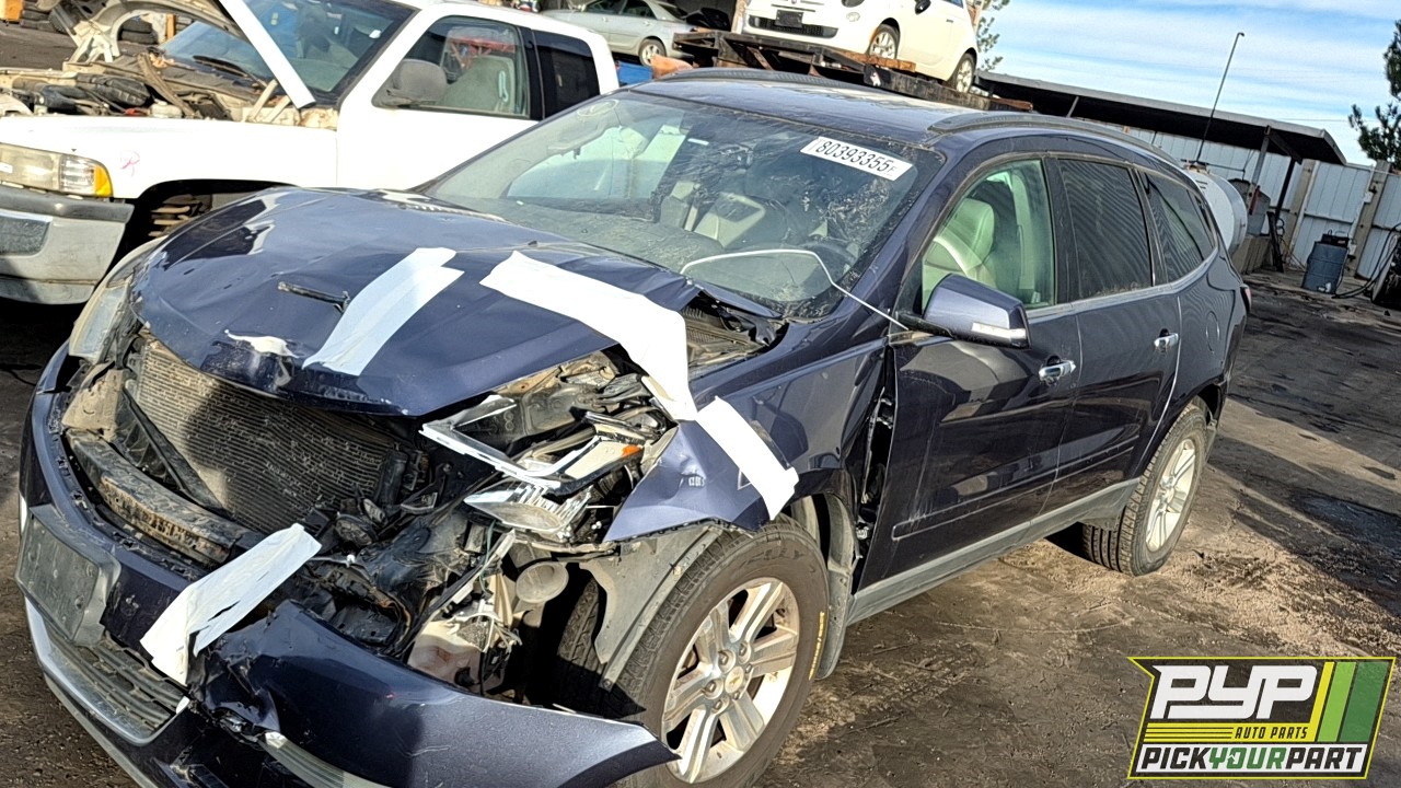 2014 CHEVROLET TRAVERSE partes disponibles