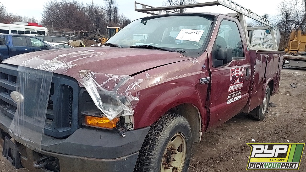 2006 FORD F-250 partes disponibles