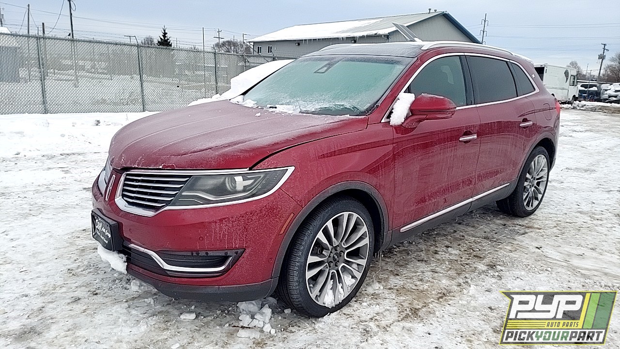 2016 LINCOLN MKX available for parts