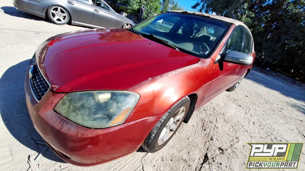2006 NISSAN ALTIMA partes disponibles