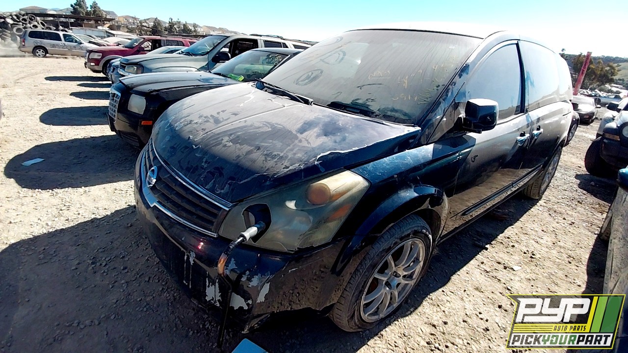 2007 NISSAN QUEST available for parts