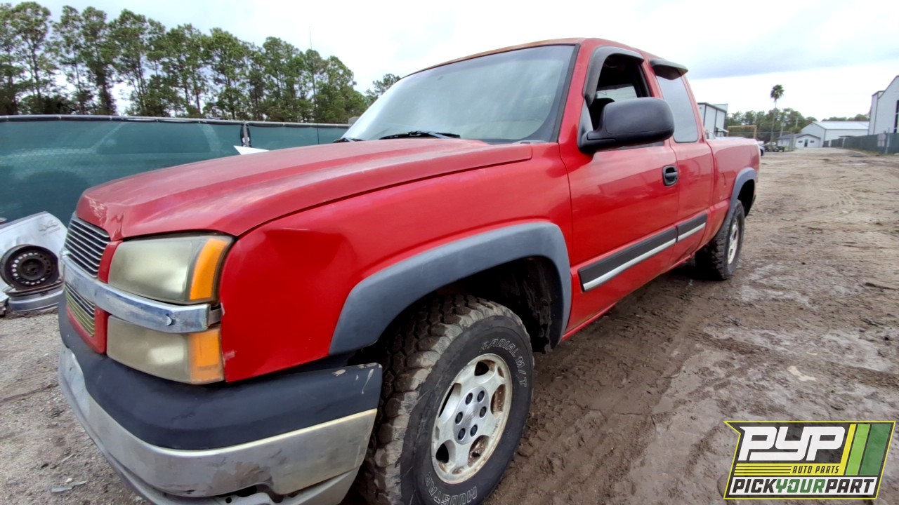 2004 CHEVROLET SILVERADO 1500 partes disponibles