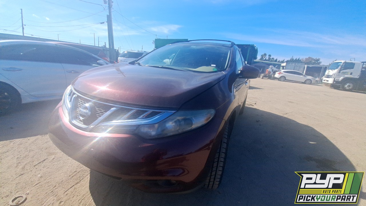 2013 NISSAN MURANO partes disponibles
