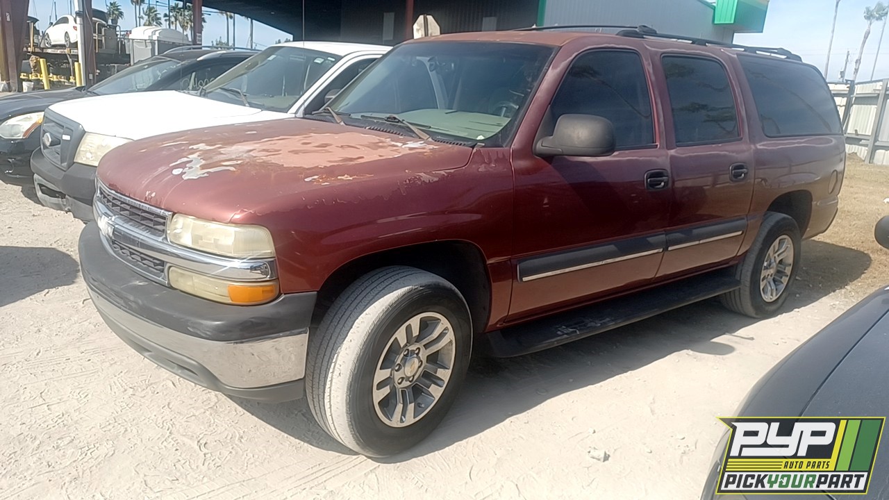 2002 CHEVROLET SUBURBAN 1500 available for parts