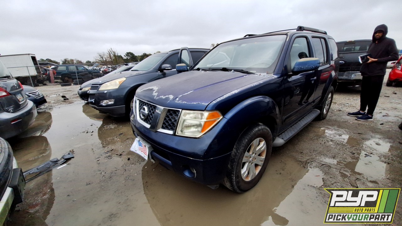 2007 NISSAN PATHFINDER partes disponibles