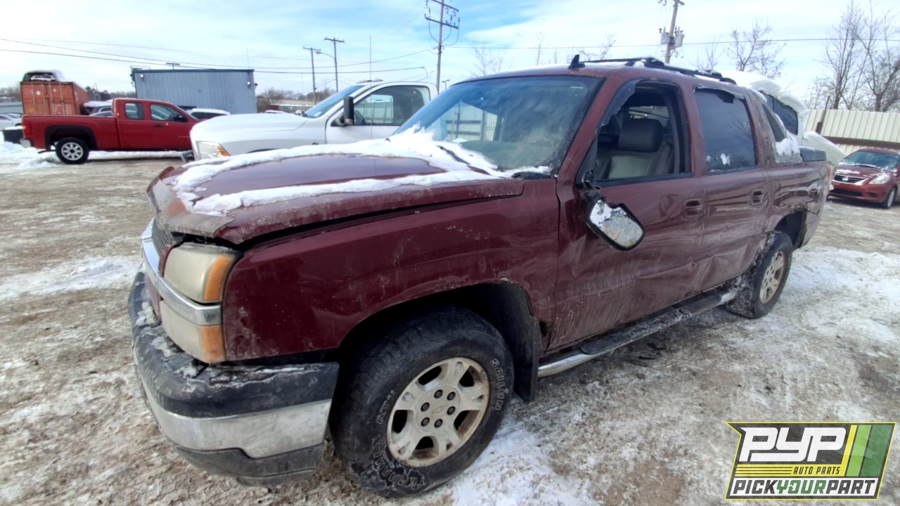 2006 CHEVROLET AVALANCHE 1500 partes disponibles