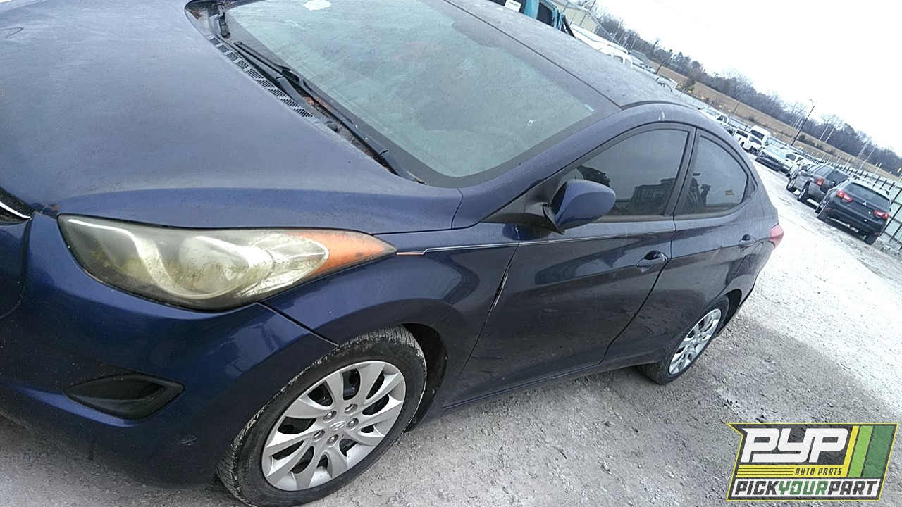 2012 HYUNDAI ELANTRA partes disponibles