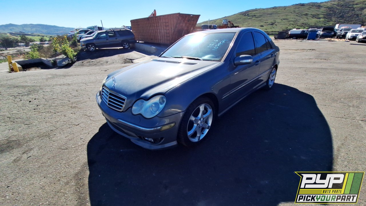 2007 MERCEDES-BENZ C230 partes disponibles