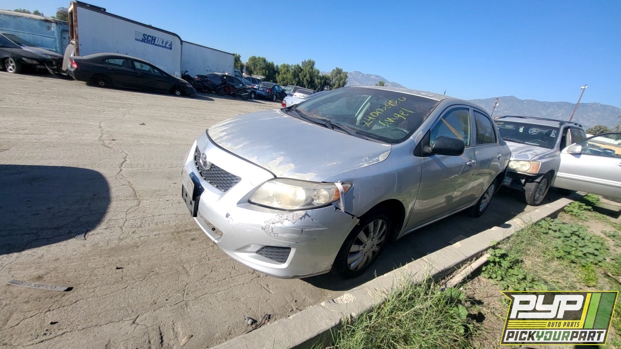 2009 TOYOTA COROLLA partes disponibles