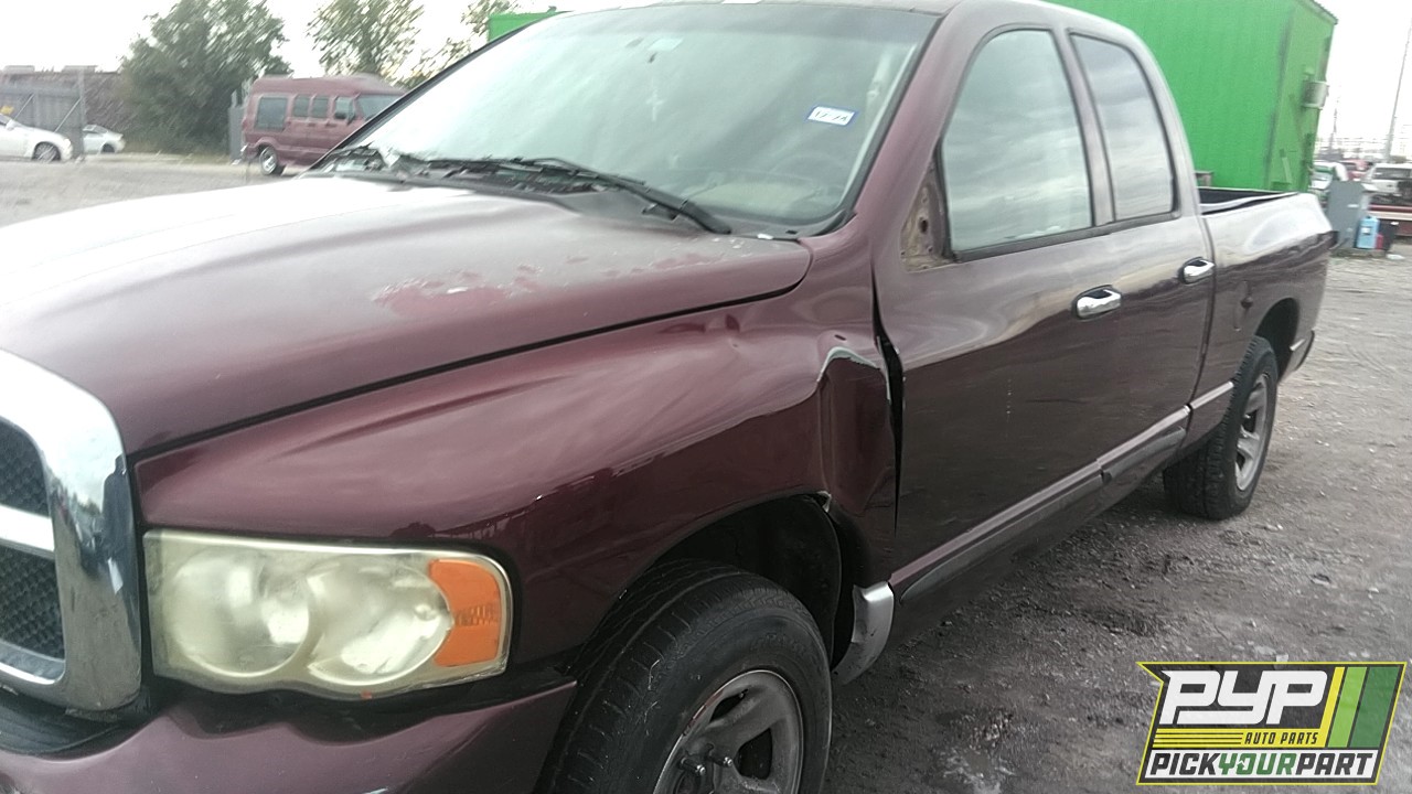 2002 DODGE RAM partes disponibles