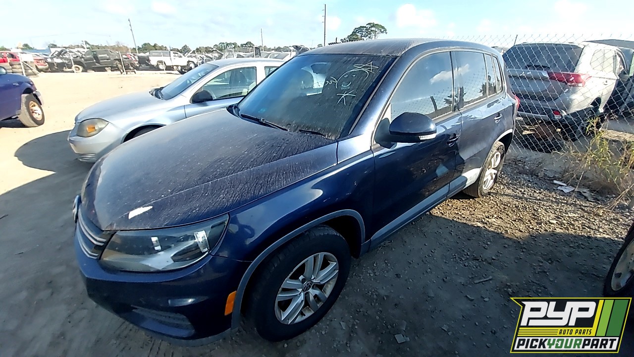 2012 VOLKSWAGEN TIGUAN partes disponibles