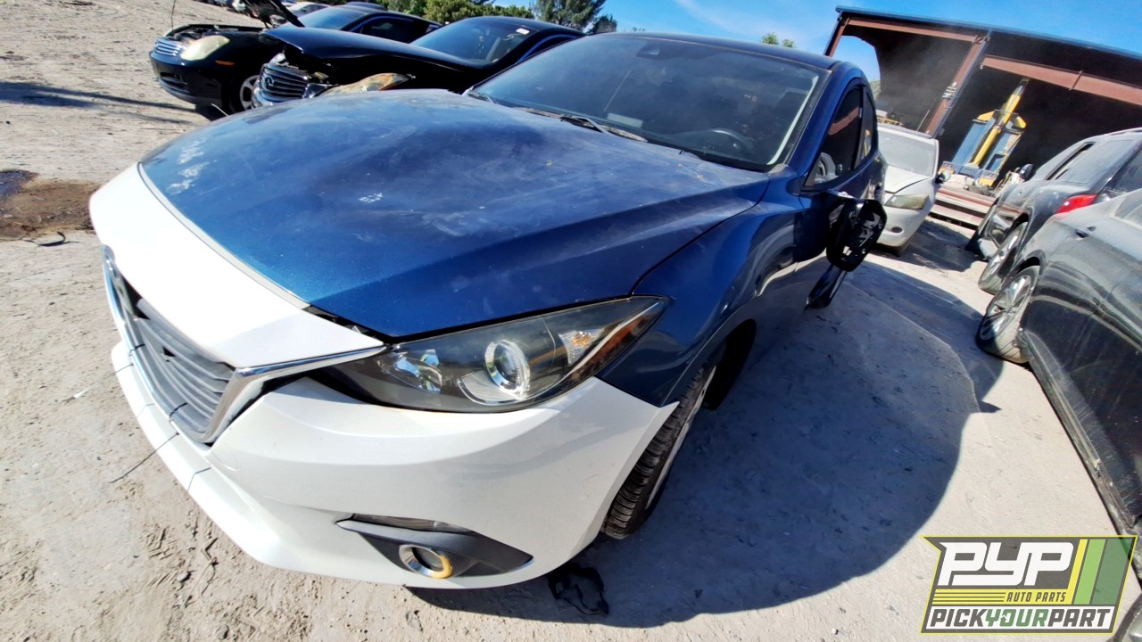 2018 MAZDA 3 available for parts